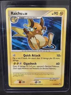 Pokemon Card Lot (7 Cards) - Raichu LV.X, Raichu, Pikachu, Pichu, Groudon & More - Image 3