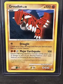 Pokemon Card Lot (7 Cards) - Raichu LV.X, Raichu, Pikachu, Pichu, Groudon & More - Image 5