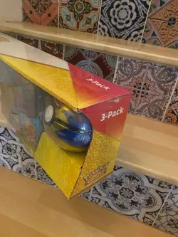 Pokemon 2 Pokeball Tins-Collector Chest & Trading Cards 3 Pk Set - NEW & SEALED! - Image 5