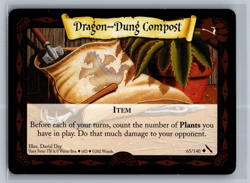 Harry Potter Trading Card Game Dragon-Dung Compost #65 TCG CCG - Image 1