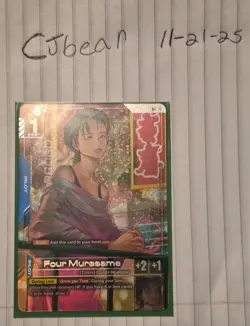 Four Murasame (R+) - Dual Impact GD02 | Gundam TCG | Rare Pilot Card | NM/Mint - Image 1