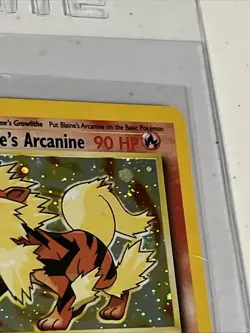 Gym Challenge Blaine’s Arcanine Holo #1/132 Rare WOTC Pokemon Card TCG NM-Mint - Image 4