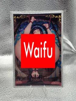 A6 Size Siwen Wave 3 Hinata Naruto Manga Anime Waifu Hentai Card Ask4Pics - Image 1