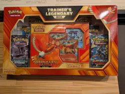 Sealed HO-OH Trainer's Legendary Collection Box (Decks + 6 Packs) Pokemon Cards - Image 1
