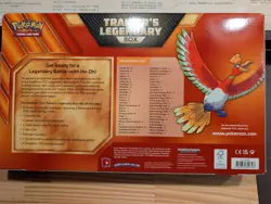 Sealed HO-OH Trainer's Legendary Collection Box (Decks + 6 Packs) Pokemon Cards - Image 2