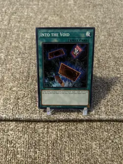 YuGiOh! Card Into The Void BLC1-ENO74 1st Edition - Image 1