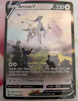 Arceus V Promo SWSH: Sword & Shield Promo Cards SWSH204 NM 2022 - Image 1