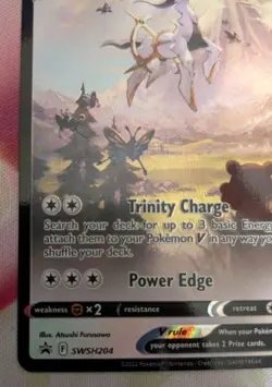 Arceus V Promo SWSH: Sword & Shield Promo Cards SWSH204 NM 2022 - Image 2