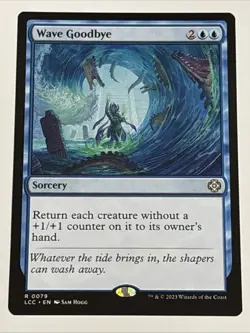 MTG Commander: The Lost Caverns of Ixalan Wave Goodbye 0079 NM Rare - Image 1
