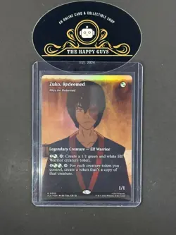 MTG Zuko, Redeemed (Borderless Foil) #52 Avatar Eternal Legal - Image 1