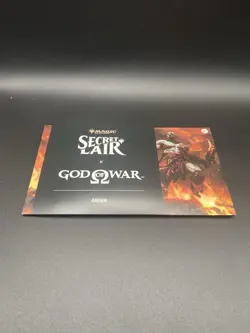 MTG Secret Lair x God of War: Greek Nonfoil PlayStation NEW SEALED - Image 1