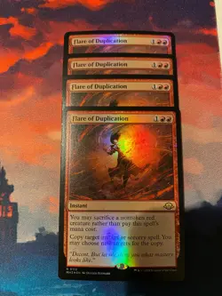MTG Modern Horizons 3 Flare of Duplication Foil x 4 - Image 1