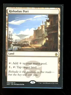 MTG Rishadan Port 246/249 Masters 25 Magic The Gathering - Image 1