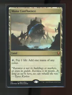 MTG Mana Confluence FOIL Commander Legends Buy A Box Promo - Image 1