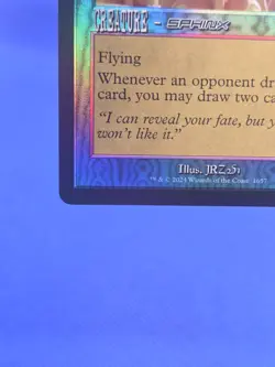 Magic the Gathering Secret Lair Drop Consecrated Sphinx 1657 Rainbow Foil NM - Image 5