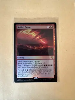 MTG Sozin’s Comet TLA 0154 M NM FOIL - Image 1