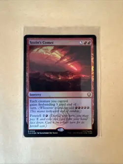 MTG Sozin’s Comet TLA 0154 M NM FOIL - Image 2
