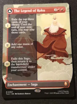 The Legend Of Roku - Borderless - TLA - MTG - EN - NM - 0357 - Image 1