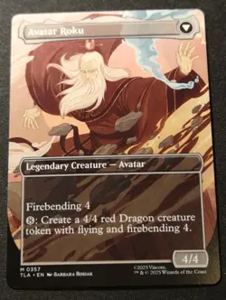 The Legend Of Roku - Borderless - TLA - MTG - EN - NM - 0357 - Image 2