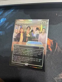 Mtg Council's Judgment (Rainbow Foil) 7041 - Secret Lair Drop + Bonus Foils - Image 1