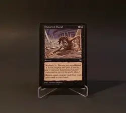 Magic: The Gathering Disturbed Burial MTG Tempest Vintage 1997 LP - Image 1