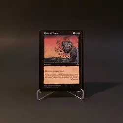 Magic: The Gathering Rain of Tears MTG Tempest Vintage 1997 LP - Image 1