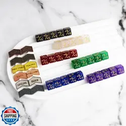 42 Pieces MTG Dice Counters 12mm Abilities Keywords Reversible Metal Tokens C - Image 4