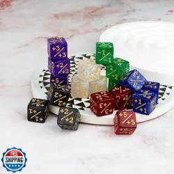 42 Pieces MTG Dice Counters 12mm Abilities Keywords Reversible Metal Tokens C - Image 5