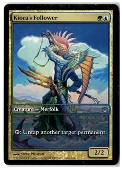 MTG Kiora's Follower - Game Day & Store Championship Promos HP English - Image 1