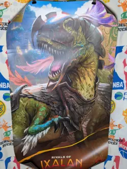 Set Of 2 Magic The Gathering Game Store Posters 22" X 39" Rivals Of Ixalan 2018 - Image 1