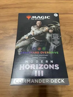 Magic the Gathering Graveyard Overdrive Commander Deck Modern Horizons 3, Sealed - Image 1