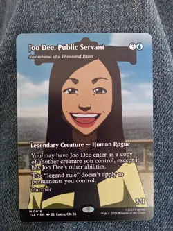 Joo Dee, Public Servant - 18 - MTG Avatar: The Last Airbender Borderless MINT!! - Image 1