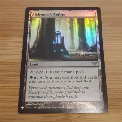 1x Alchemist's Refuge, Foil, Magic the Gathering MTG LP - Image 1