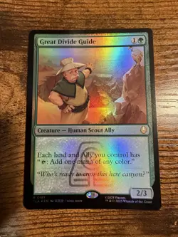 MTG Magic The Gathering Avatar Great Divide Guide Foil! - Image 1