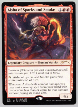 Aisha of Sparks and Smoke 012 Non Foil The List Reprints MTG Near Mint - Image 1