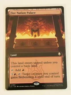 Fire Nation Palace Extended Art Avatar: The Last Airbender 389 - Image 1