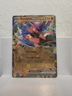 Koraidon ex 197 Black Star Promo Slashing Legends Pokemon - Image 1