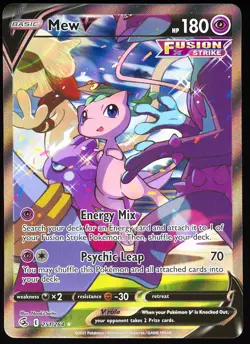 Mew V 251/264 Pokemon Fusion Strike(fireball) - Image 1
