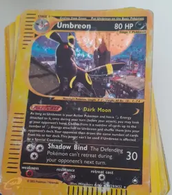 Pokemon Card Umbreon Shadow Bind Holo Rare H29/32 Moderately Played English - Image 1