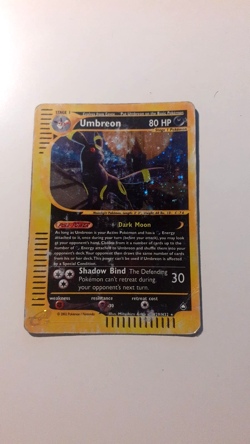 Pokemon Card Umbreon Shadow Bind Holo Rare H29/32 Moderately Played English - Image 2