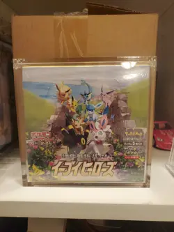 Pokemon TCG Sword & Shield: Japanese Eevee Heroes Booster Box - Image 1