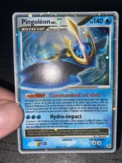 Carte Pokemon Pingoleon Niv X 120/130 DP Diamant Et Perle Francais Occasion - Image 3