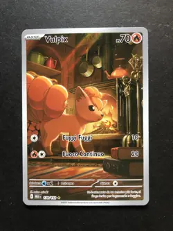 GCC Pokemon Vulpix 138/132 Illustrazione rara set Megaevouluzione Ita. Near Mint - Image 1