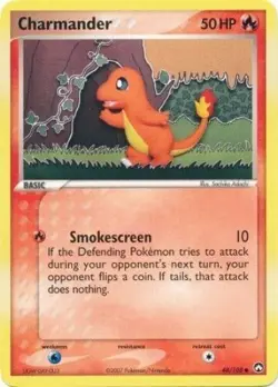 Pokemon TCG - Charmander - 48/108 - Common - EX Power Keepers [Near Mint] - Image 1