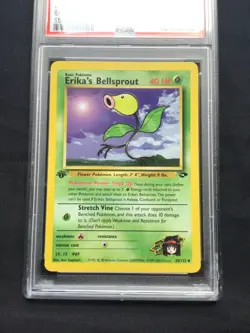 Pokemon: Gym Challenge 1st Edition Uncommon: Erika's Bellsprout 38/132 PSA 9 - Image 2