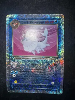 Pokemon Dark Vaporeon 9/110 Legendary Collection Reverse Holo ENG - No Charizard - Image 1