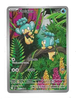 CARTE POKEMON FLOTAJOU 101/086 70 PV SERIE ECARLATE ET VIOLET FOUDRE NOIRE NEUVE - Image 1