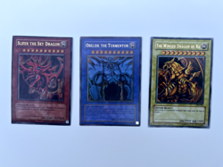 YuGiOh! Egyptian Gods GBI 2003 Gameboy Promo: Obelisk Slifer Ra - Image 1