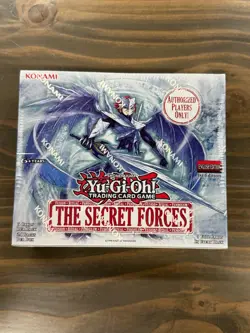 Yugioh The Secret Forces Booster Box 1st Edition Factory Sealed 24 Packs! - Image 1