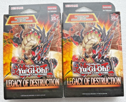 YuGiOh! Legacy of Destruction English Edition Booster Box 3 Booster Packs x2 - Image 1